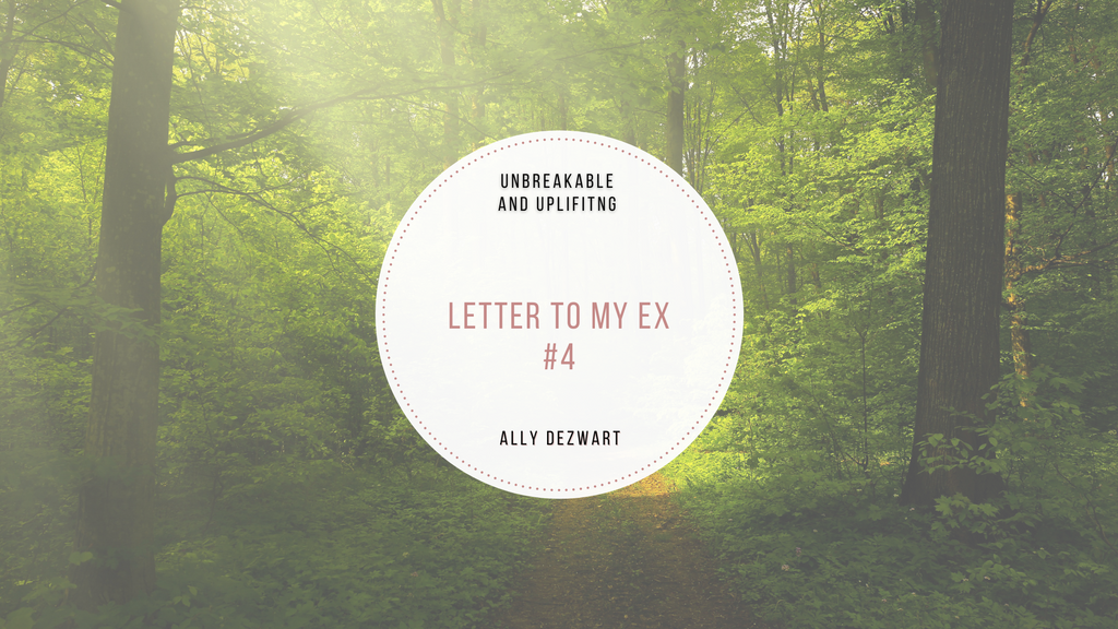 Letter To My Ex #4 | Written By Ally Dezwart